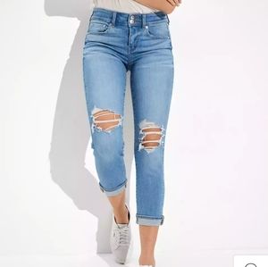 American Eagle Artist Crop Jeans